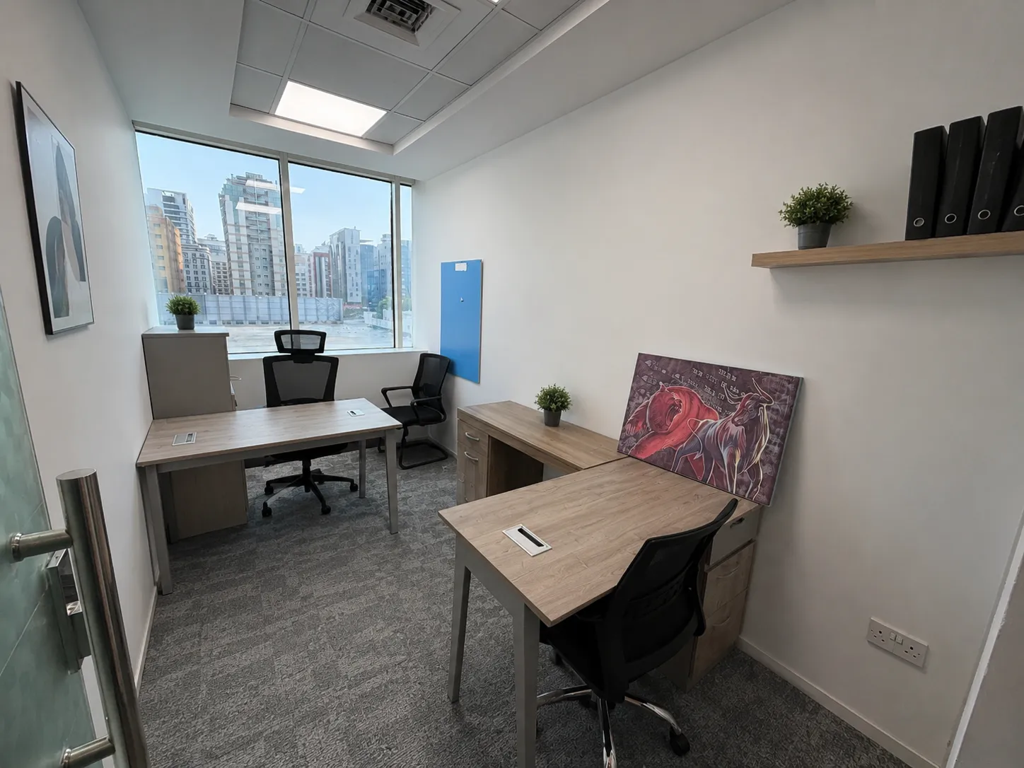 Office 24 · Fully Furnished Office with View | 150 Sq. Ft.