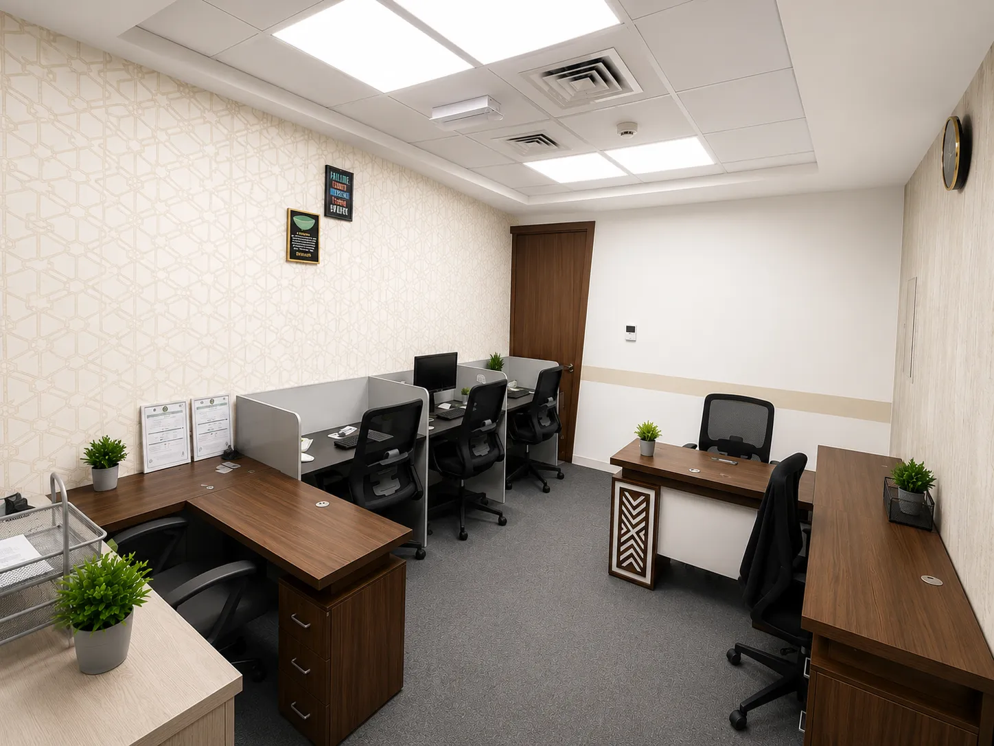 Office 56 · Spacious Furnished Office | 300 Sq. Ft.