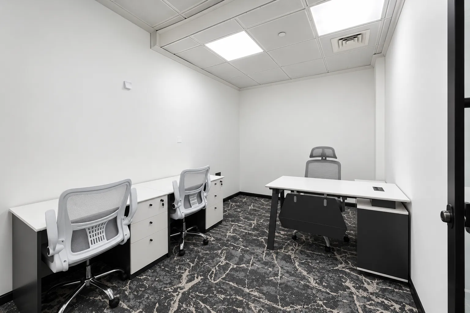 Office 04 at Smart Creation Business Center · Modern Furnished Office in Barsha Heights | 130 Sq. Ft.